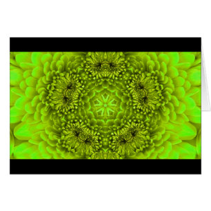 GREEN DAHLIA BLUME PETALS