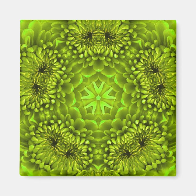 GREEN DAHLIA MAGNET (Vorne)