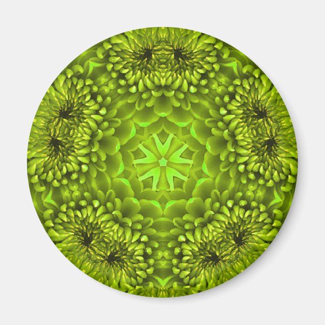 GREEN DAHLIA MAGNET (Vorne)