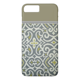 Green Damask Phone Case