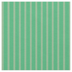 Green & Dark Sea Green Colos Muster Stoff