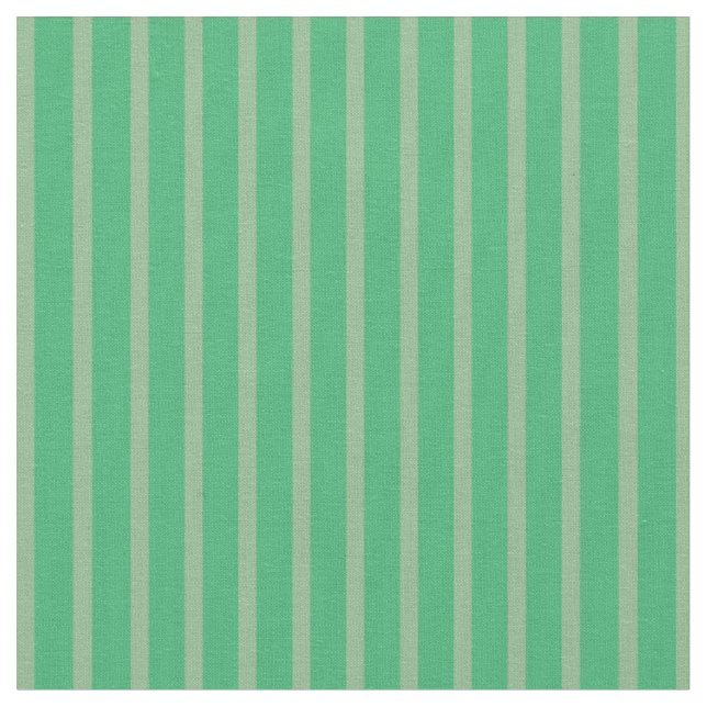 Green & Dark Sea Green Colos Muster Stoff (Nahaufnahme)