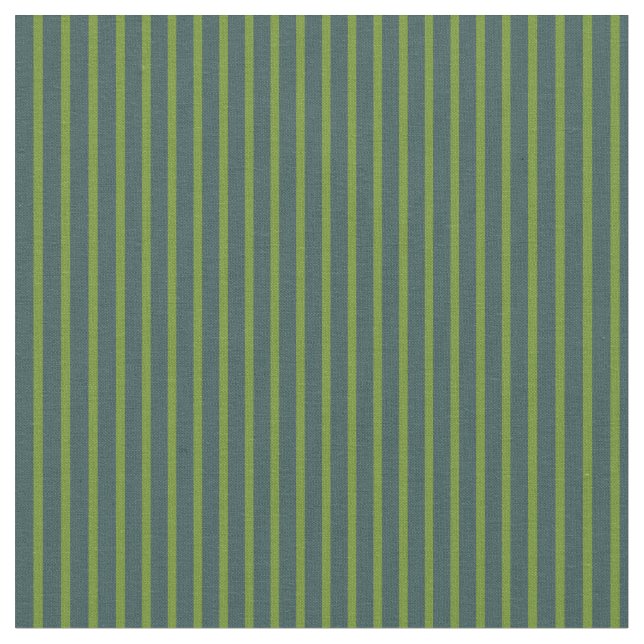 Green & Dark Slate Gray Colored Lines Stoff (Nahaufnahme)