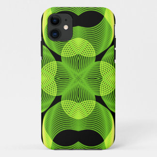 Green Decorative Wirbel Spirograph Geometric Art Case-Mate iPhone Hülle
