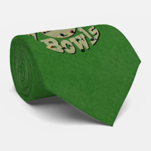 Green Denim Lawn Bowls, Neck Tie Krawatte