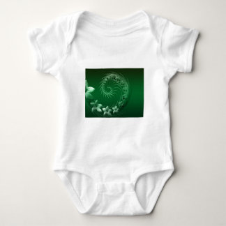 Green Design Party Destination Celebration Baby Strampler