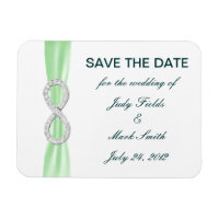 Green Diamond Unendlichkeit Speichern Sie das Datu