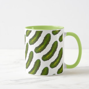 Green Dill Pickle Pickles Döllt Feinschmecker Tass Tasse