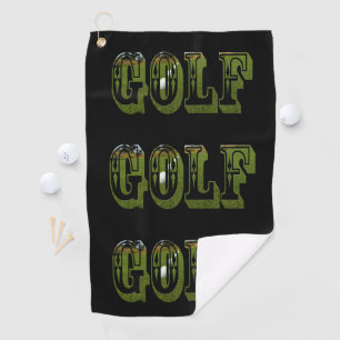 Green Dimensions Golf Picture Logo, Golfhandtuch