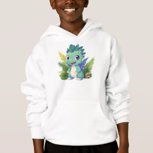 Green Dino Hoodie
