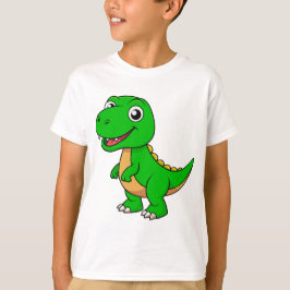 Green Dino Kids T-Shirt
