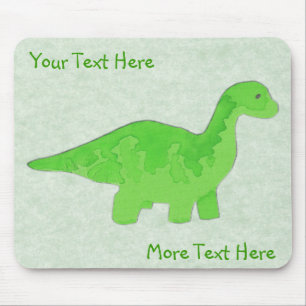 Green Dino Mousepad