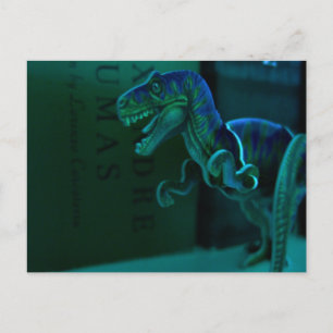 Green Dino Postkarte