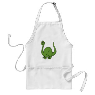 Green Dino Schürze