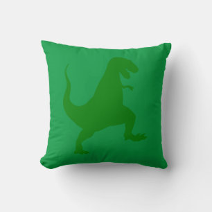 Green Dinosaur Cushion Kissen