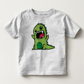 Green Dinosaur Kinderkleid Kleinkind T-shirt