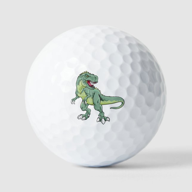 Green Dinosaurier Golfball (Vorderseite)