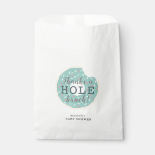 Green Donut dank Hole Bunch Baby Dusche Geschenktütchen