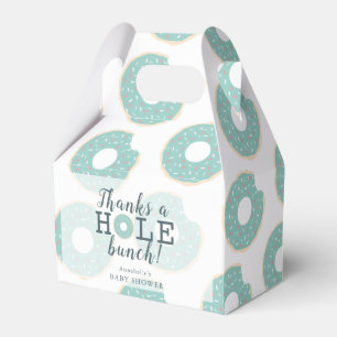 Green Donut Danke Baby Dusche Geschenkbox Geschenkschachtel