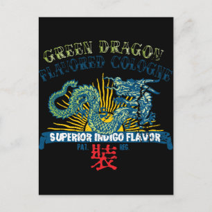 Green Dragon Cologne Postkarte