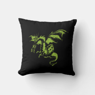 Green Dragon Kissen