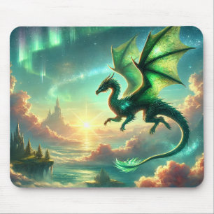 Green Dragon Mousepad