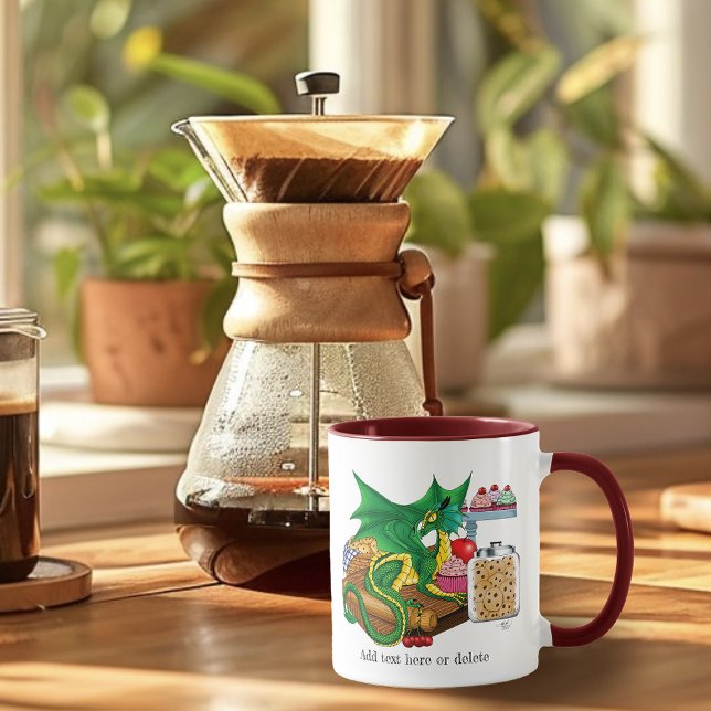 Green Dragon Pastry Koch Tasse (Von Creator hochgeladen)