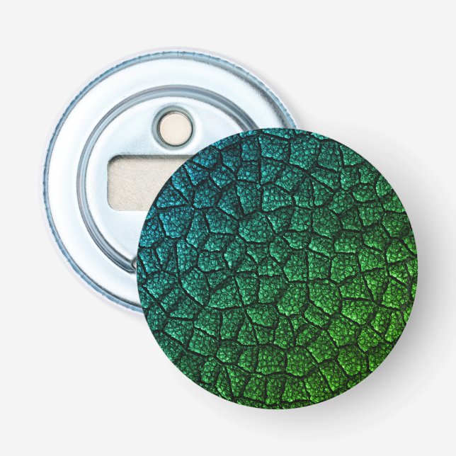 Green Dragon Scale Flaschenöffner (Vorderseite)