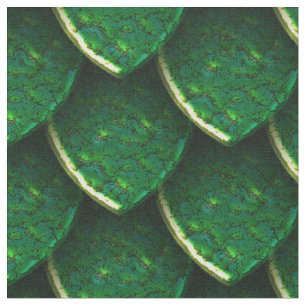 Green Dragon Scale Stoff