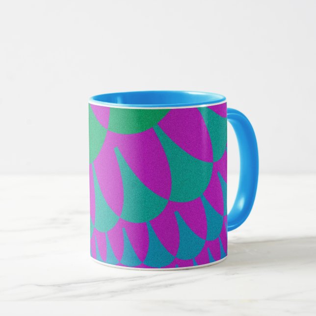 Green Dragon Scales Tasse (VorderseiteRechts)
