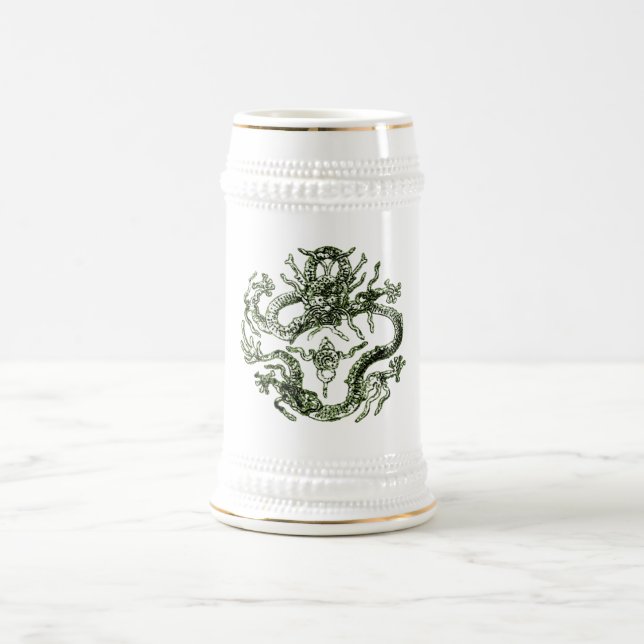 Green Dragon Tasse (Mittel)
