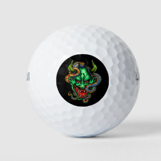 Green Dragon Tattoo Golfball