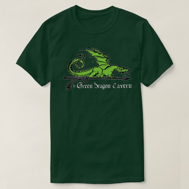 Green Dragon Tavern TShirt 2 (Design vorne)