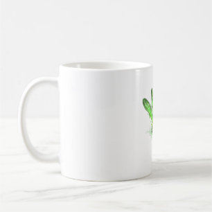 Green Dragonfly Kaffeetasse