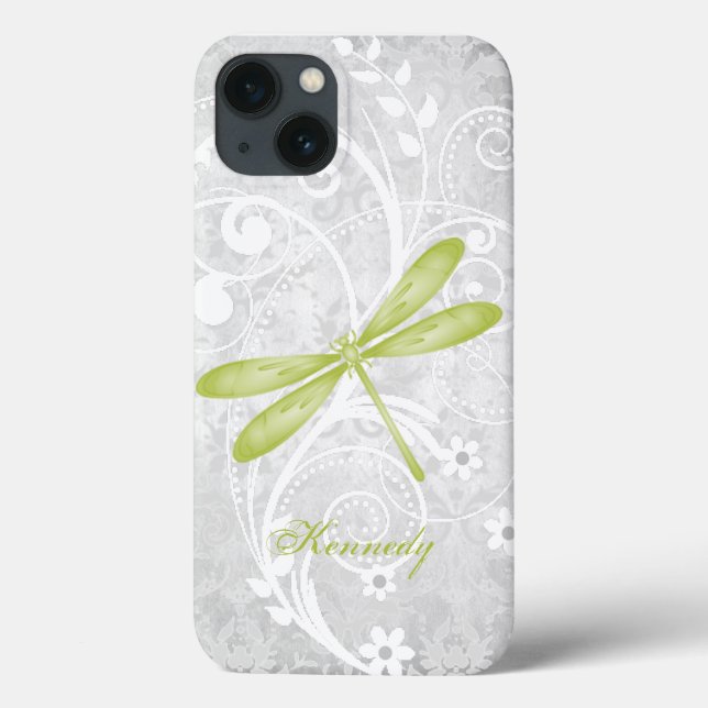 Green Dragonfly Personalisiert Case-Mate iPhone Hülle (Rückseite)