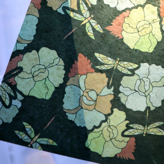 Green Dragonfly Seidenpapier (Von Creator hochgeladen)