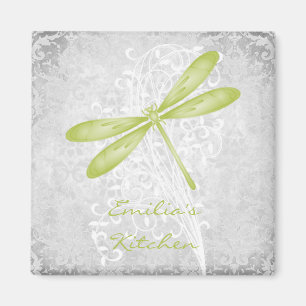 Green Draquelly Personalized Magnet
