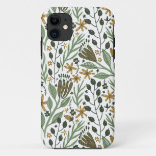 Green Dreamy Floral Pattern Case-Mate iPhone Hülle
