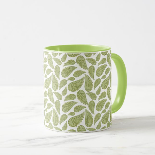 Green drop tasse (VorderseiteRechts)