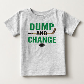 Green Dump and Change Hockey Baby T-shirt