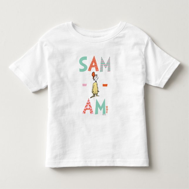 Green Eggs and Ham Sam-I-Am Kleinkind T-shirt (Vorderseite)