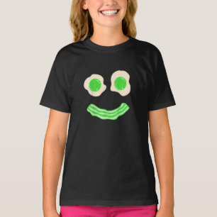 Green Eggs Ham Smile Face Brunch Frühstück T-Shirt