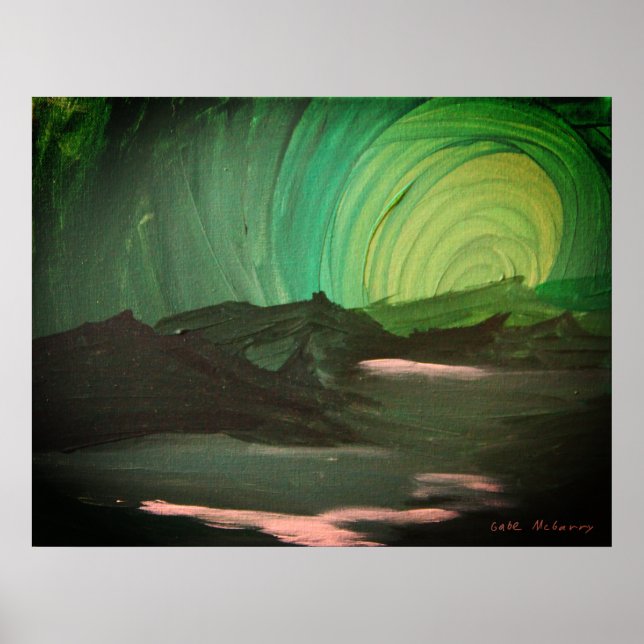 Green - ein Gabriel McGarry Poster (Vorne)