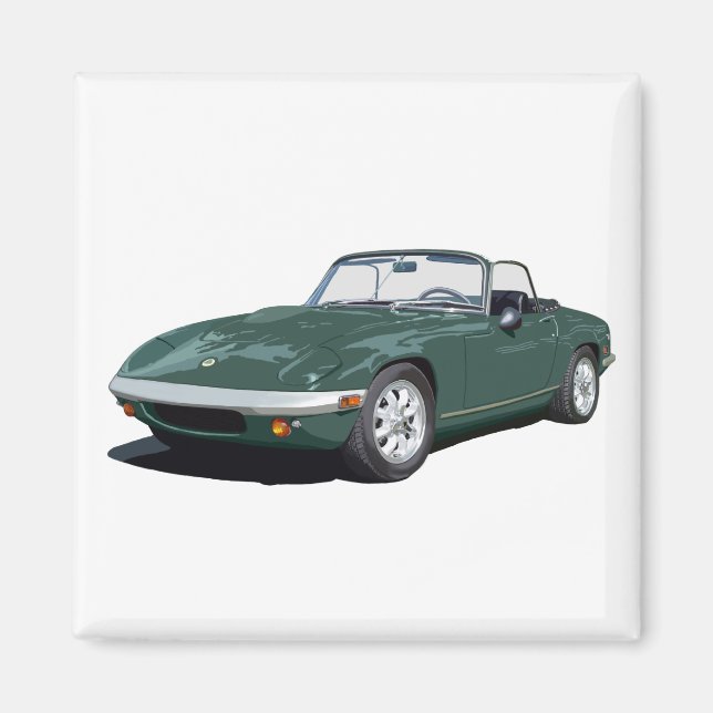 Green Elan S4 Magnet (Vorne)
