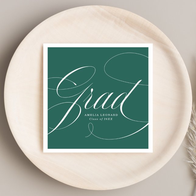 Green | Eloquence Graduation Serviette (Von Creator hochgeladen)