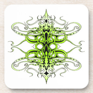 Green Empire Tribal Design Untersetzer