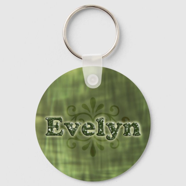 Green Evelyn Schlüsselanhänger (Vorderseite)