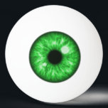 Green Eye Funny Pong Pong Ball Tischtennisball<br><div class="desc">Eine schöne grüne Augengrafik lässt den Tischtennisball wie ein Augapfel aussehen. Zeigen Sie diese Tischtennisbälle mit einer so detaillierten Iris-Augenkunst, die an Ihrem Tischtennistisch gezeichnet wird, sie würden sicherlich für lange Zeit viel Spaß und interessante Gespräche mit Ihren Freunden und Ihrer Familie wecken! Auch andere Tischtennisspiele wie Bierpong können Spaß...</div>