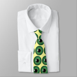 Green Eye Iris Cooles Eyball Custom Neck Ties Krawatte