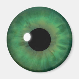 Green Eye Iris Eyeball Coole, kundenspezifische Ro Magnet